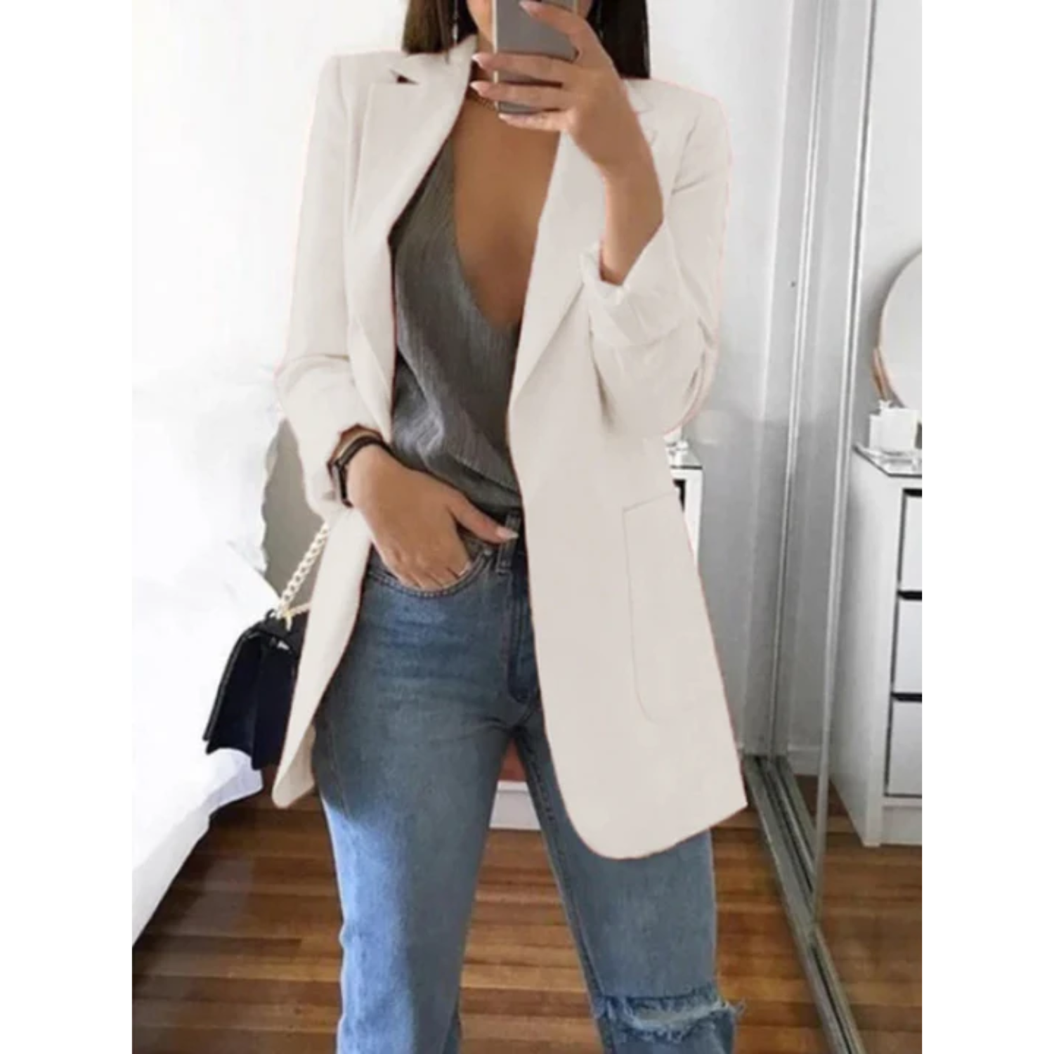Elena | Stylowa marynarka damska Slim-Fit | Nowoczesny i elegancki wygląd