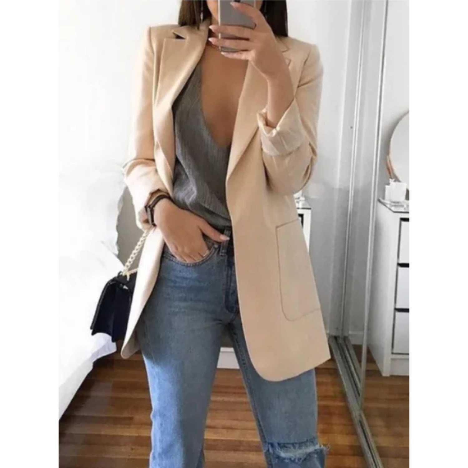 Elena | Stylowa marynarka damska Slim-Fit | Nowoczesny i elegancki wygląd