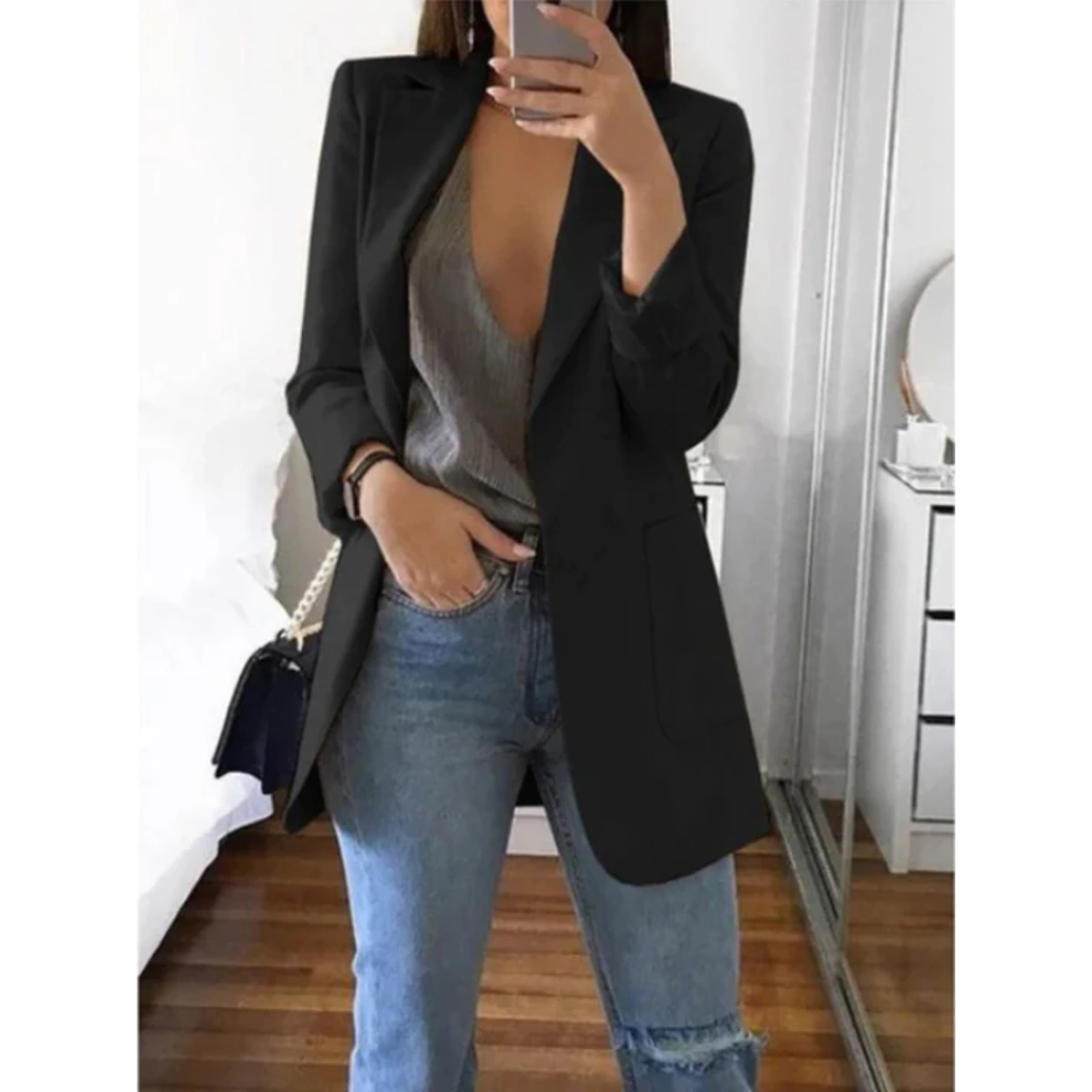 Elena | Stylowa marynarka damska Slim-Fit | Nowoczesny i elegancki wygląd