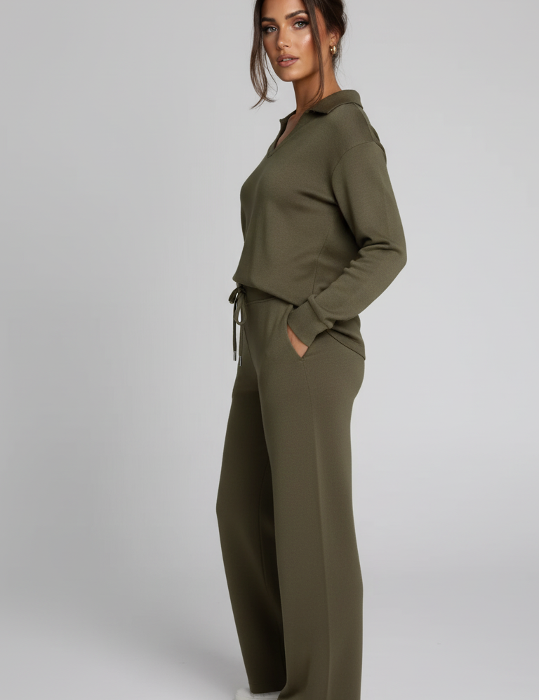 Klaudia | Stylowy damski komplet dresowy z długim rękawem | Komfort i elegancja
