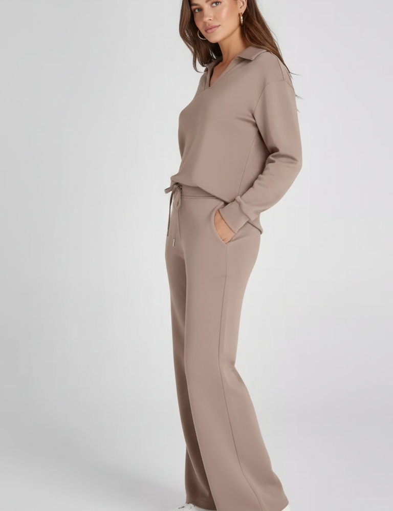 Klaudia | Stylowy damski komplet dresowy z długim rękawem | Komfort i elegancja