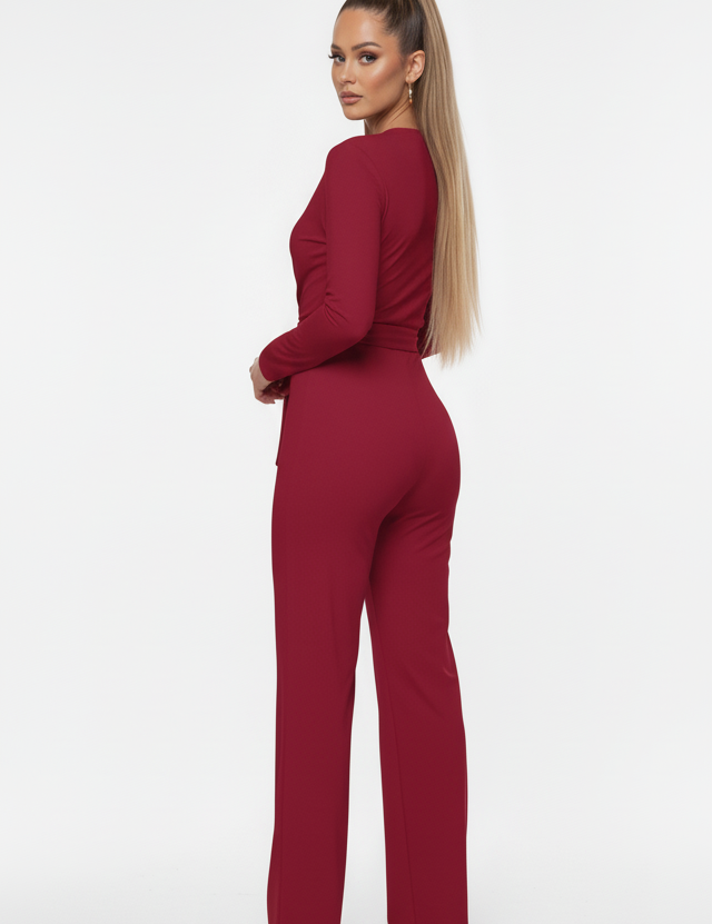 Lena | Elegancki kombinezon damski z szerokimi ramiączkami | Styl i wygoda