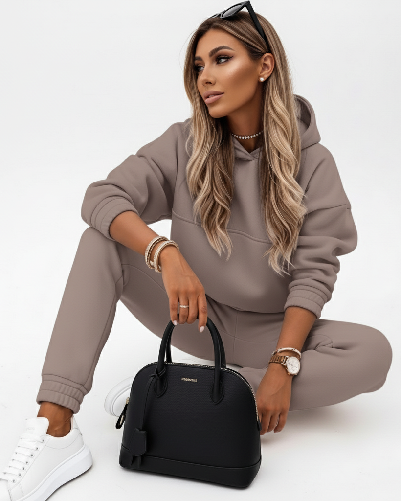 Sienna | Stylowy damski komplet dresowy o modnym kroju | Komfort na co dzień
